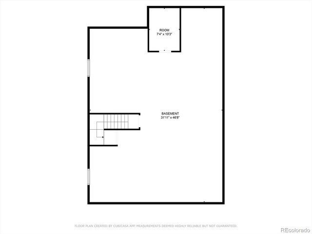 2723 Galena St, Denver, CO 80238 - floor plan / room layout