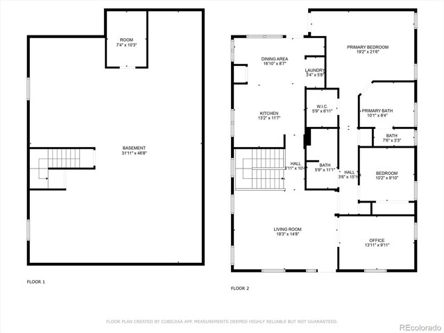 2723 Galena St, Denver, CO 80238 - home floor plan