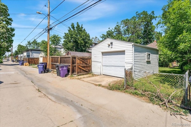 4461 Vrain St, Denver, CO 80212 - detached garage featuring driveway