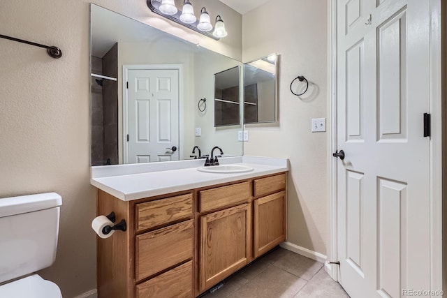 21767 Silver Meadow Ln, Parker, CO 80138 - full bath featuring vanity and tile patterned flooring