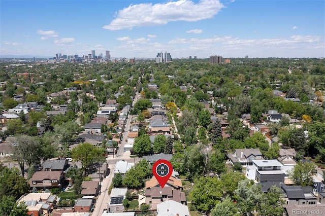 1121 S Ogden St, Denver, CO 80210 - aerial view of residential area