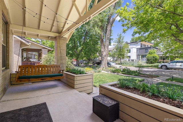 1121 S Ogden St, Denver, CO 80210 - view of patio