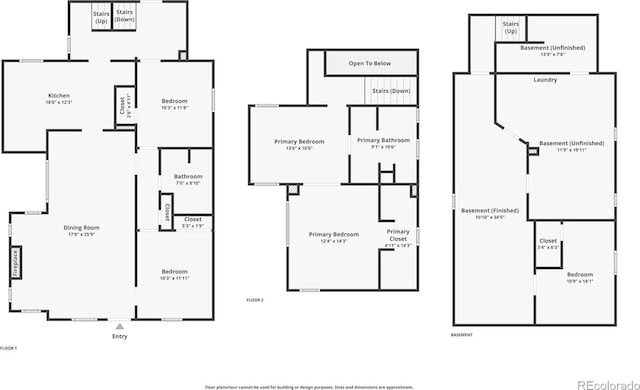 1121 S Ogden St, Denver, CO 80210 - floor plan / room layout