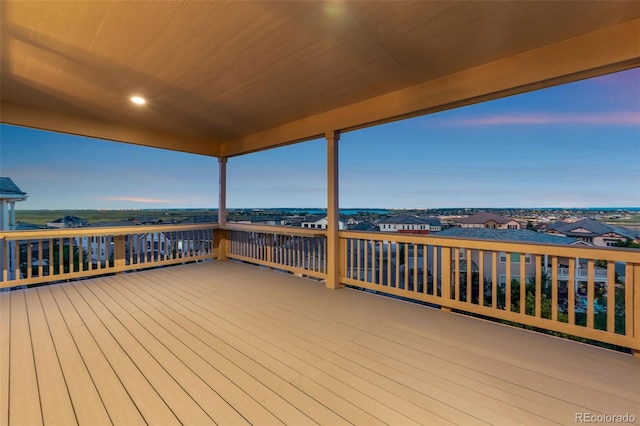 16262 W 95th Ln, Arvada, CO 80007 - view of wooden terrace