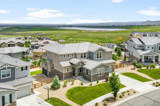 16262 W 95th Ln, Arvada, CO 80007 - aerial perspective of suburban area featuring a large body of water and a golf club