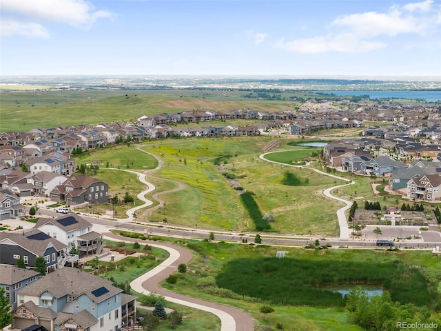 16262 W 95th Ln, Arvada, CO 80007 - aerial view of residential area with a large body of water