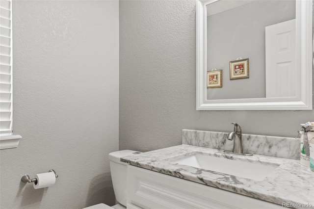 15021 Josephine St, Thornton, CO 80602 - half bath with vanity and a textured wall