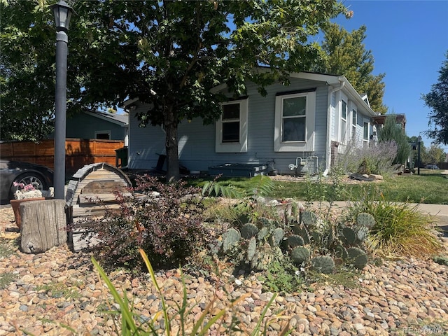 view of front of house