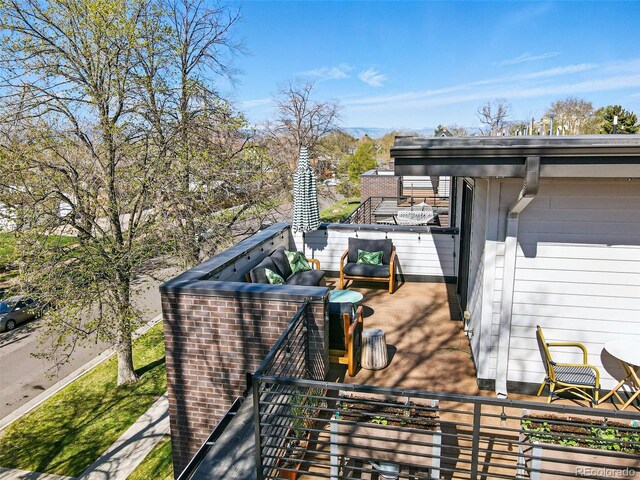 view of deck