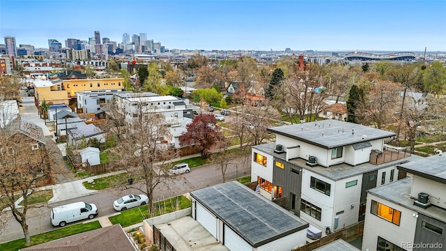 3201 W 25th Ave, Denver, CO 80211 - bird's eye view featuring a city view