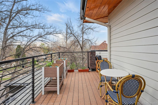 3201 W 25th Ave, Denver, CO 80211 - view of wooden deck