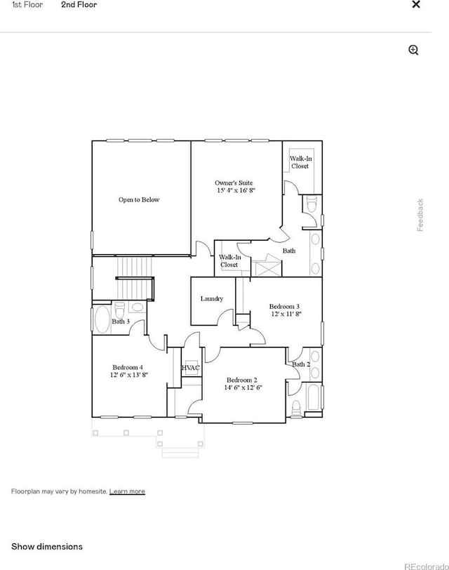 2968 S Poppy St, Morrison, CO 80465 - view of layout