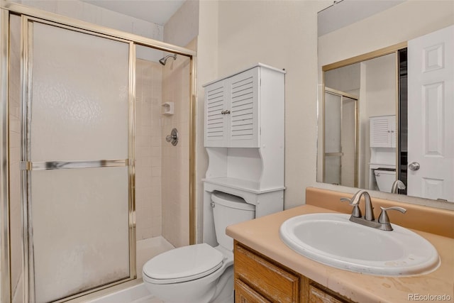 10181 Detroit Ct, Thornton, CO 80229 - bathroom with a shower stall and vanity