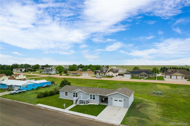 539 W 9th St, Akron, CO 80720 - aerial perspective of suburban area