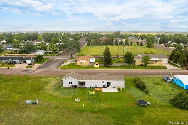 539 W 9th St, Akron, CO 80720 - aerial perspective of suburban area