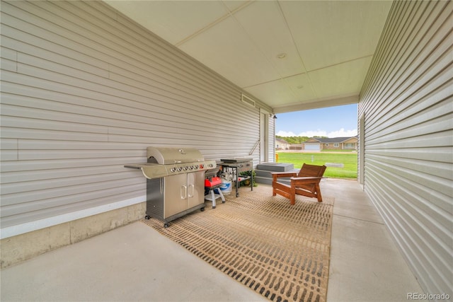 539 W 9th St, Akron, CO 80720 - view of patio / terrace featuring a grill