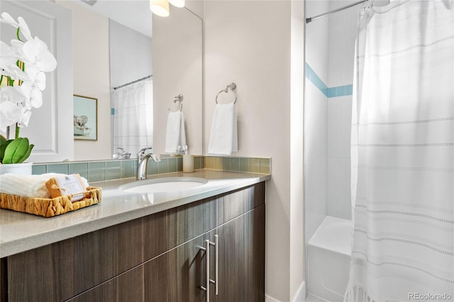 full bath with vanity