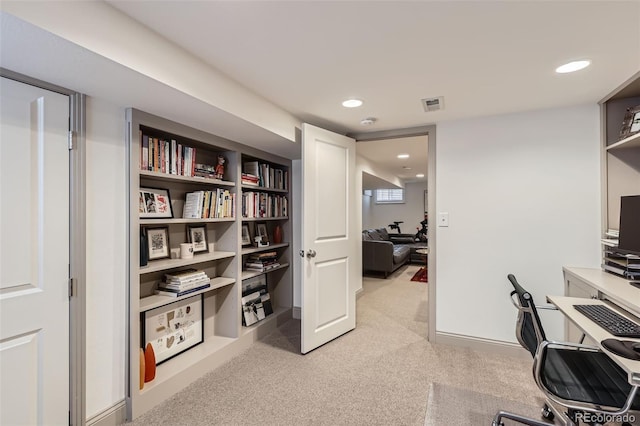 1224 Glencoe St, Denver, CO 80220 - office space featuring light carpet and recessed lighting