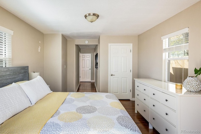 190 S Canosa Ct, Denver, CO 80219 - bedroom with dark wood-style floors