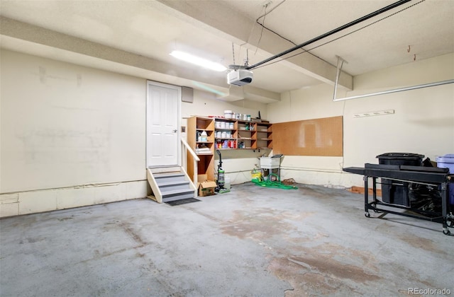 725 Crown Point Dr, Colorado Springs, CO 80906 - garage with a garage door opener