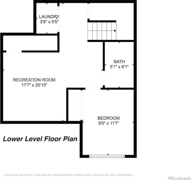 725 Crown Point Dr, Colorado Springs, CO 80906 - property floor plan