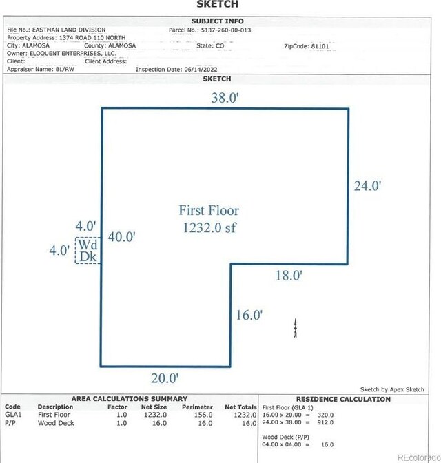 1374 N Rd 110, Mosca, CO 81146