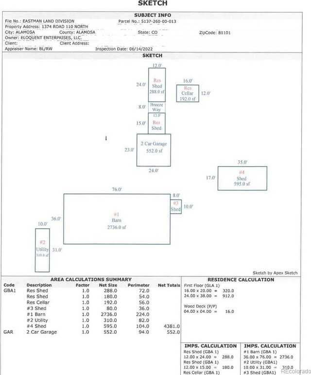 1374 N Rd 110, Mosca, CO 81146