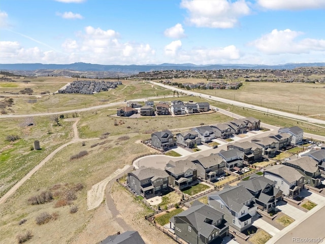 3038 Blithe Pt, Castle Rock, CO 80108 - view of property location with nearby suburban area and a mountainous background