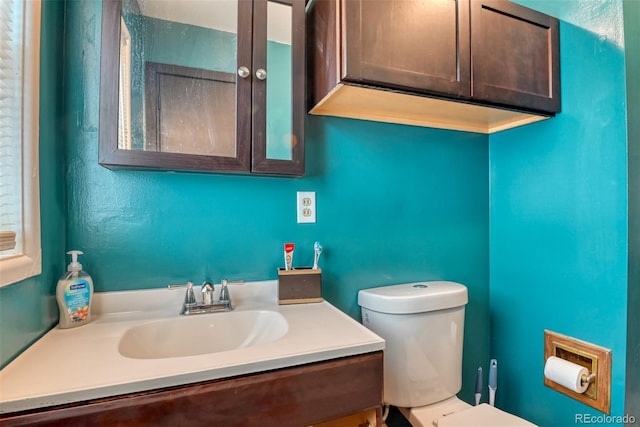 12 Arrawanna St, Colorado Springs, CO 80909 - half bath with vanity and toilet