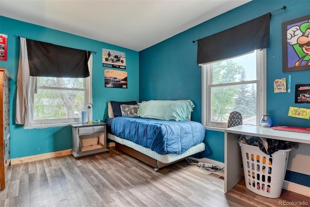 12 Arrawanna St, Colorado Springs, CO 80909 - bedroom featuring wood finished floors