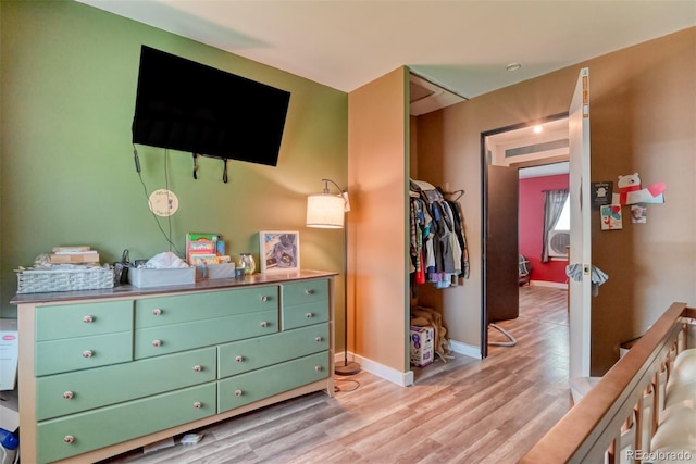 12 Arrawanna St, Colorado Springs, CO 80909 - bedroom featuring light wood finished floors and baseboards