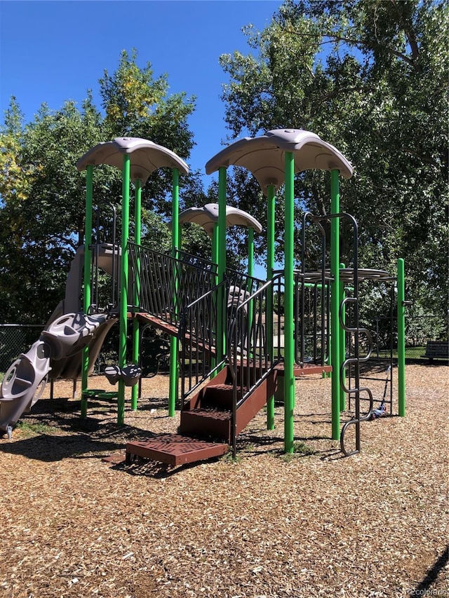 view of play area