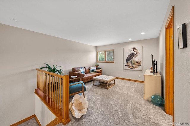 1999 Champions Cir, Castle Rock, CO 80104 - living room featuring carpet flooring and recessed lighting