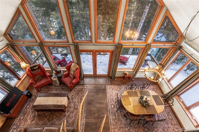 609 Brook Dr, Idaho Springs, CO 80452 - view of sunroom / solarium