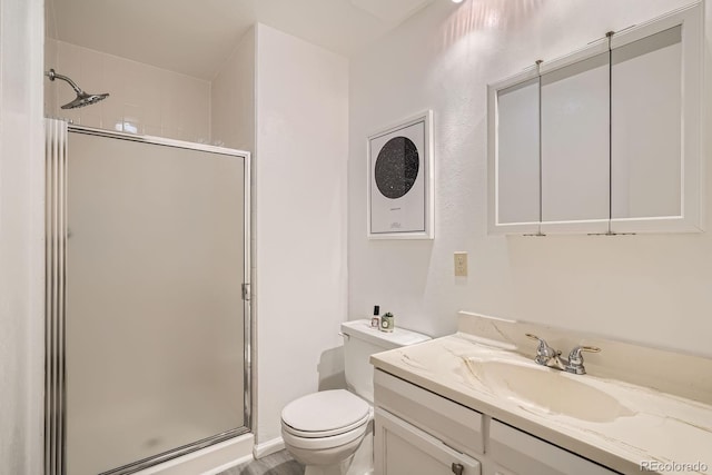 108 S Holman Way, Golden, CO 80401 - bathroom with a stall shower and vanity