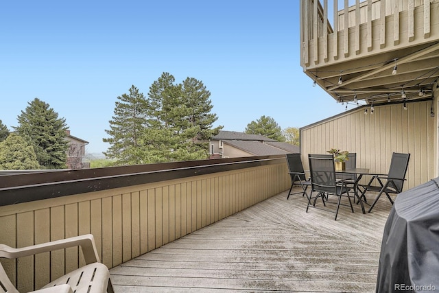 108 S Holman Way, Golden, CO 80401 - deck with outdoor dining area