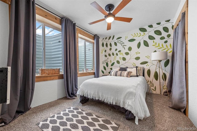 3871 Starry Night Loop, Castle Rock, CO 80109 - carpeted bedroom featuring ceiling fan