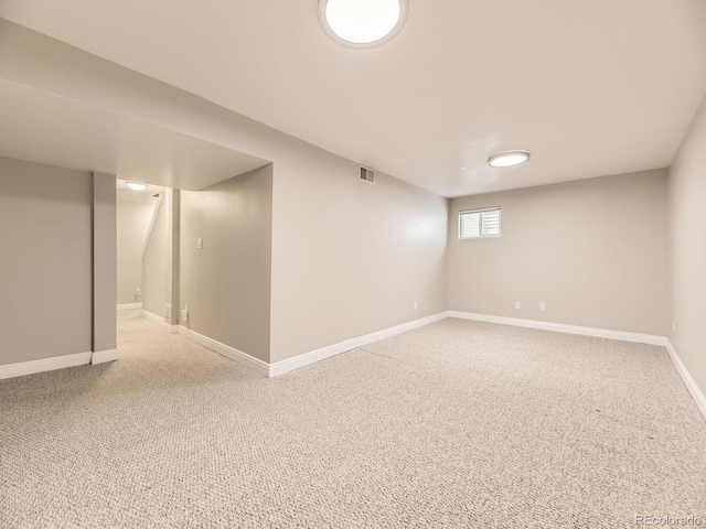 7826 S Niagara Way, Centennial, CO 80112 - basement with light colored carpet