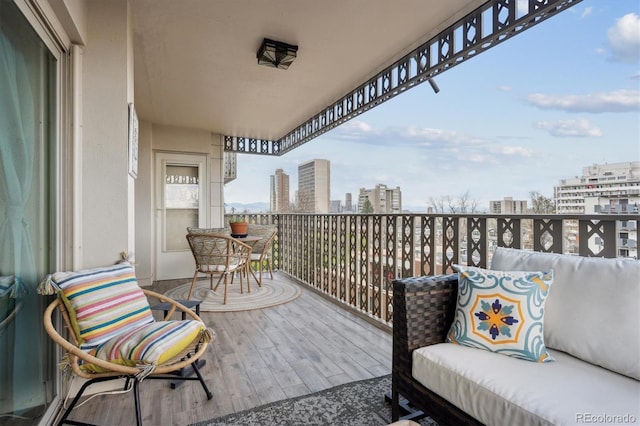 1223 Race St Unit 605, Denver, CO 80206 - balcony featuring a city view