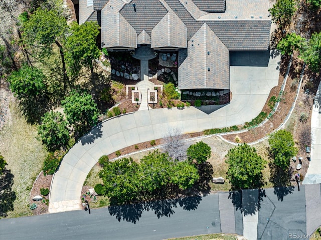 648 Ruby Trust Dr, Castle Rock, CO 80108 - aerial view of property and surrounding area