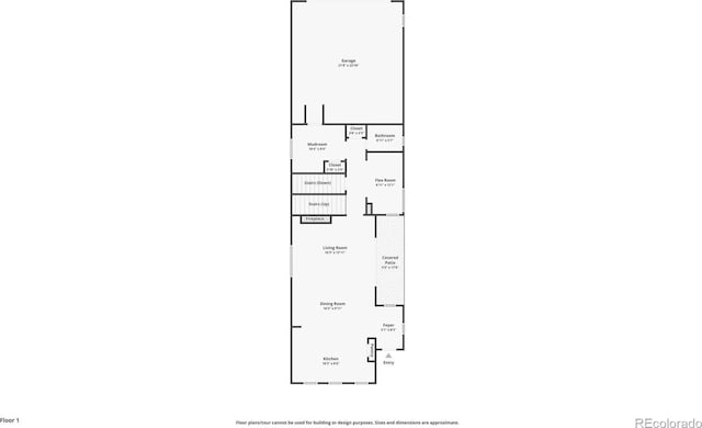 21261 E 60th Ave, Aurora, CO 80019 - floor plan / room layout
