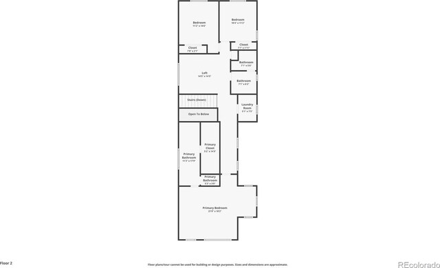 21261 E 60th Ave, Aurora, CO 80019 - floor plan / room layout