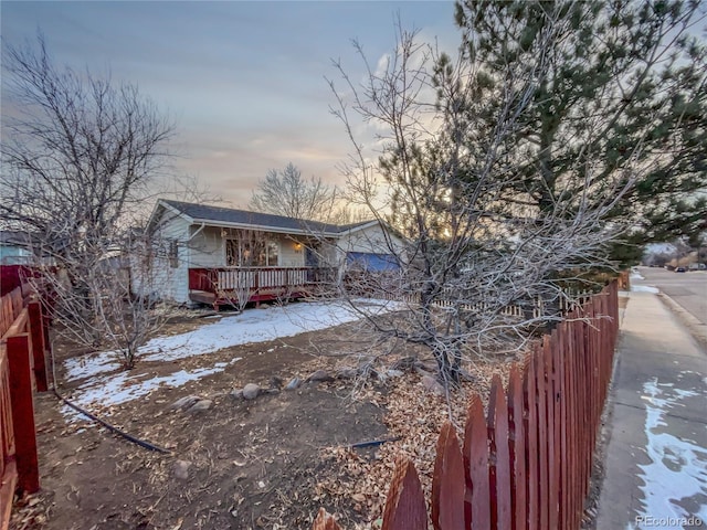 3913 Roosevelt Ave, Wellington, CO 80549 - exterior space featuring a deck