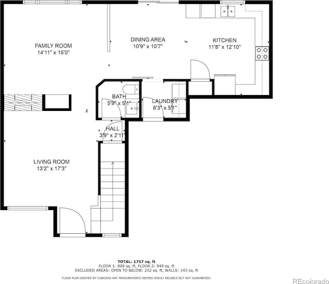 2404 S Genoa Way, Aurora, CO 80013 - room layout