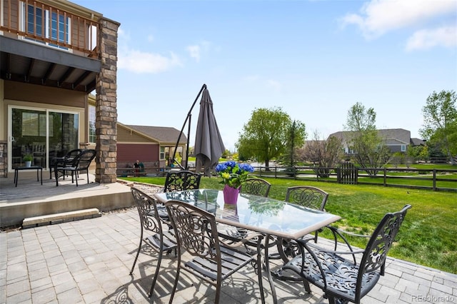 17378 W 78th Dr, Arvada, CO 80007 - view of patio featuring outdoor dining space