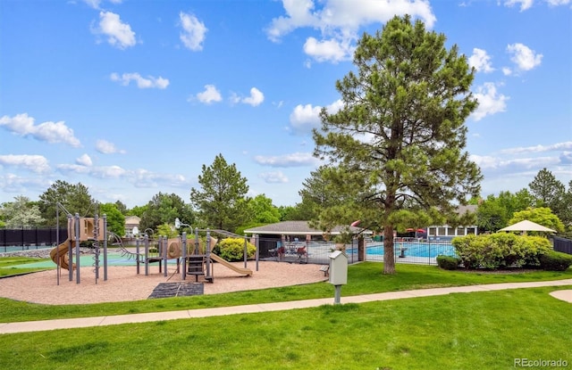 10166 Grove Loop Unit D, Westminster, CO 80031 - community play area featuring a community pool