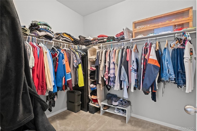 9883 Truckee St, Commerce City, CO 80022 - spacious closet featuring carpet floors