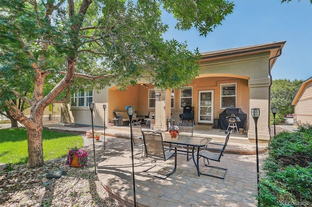 8582 E 148th Ln, Thornton, CO 80602 - view of patio / terrace featuring grilling area
