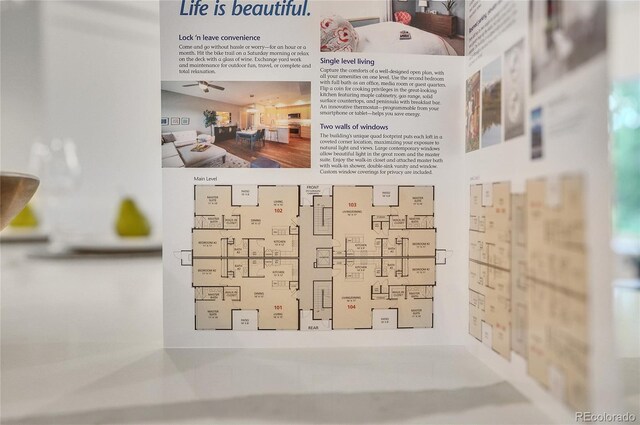 1304 Snowberry Unit 103, Louisville, CO 80027 - view of layout