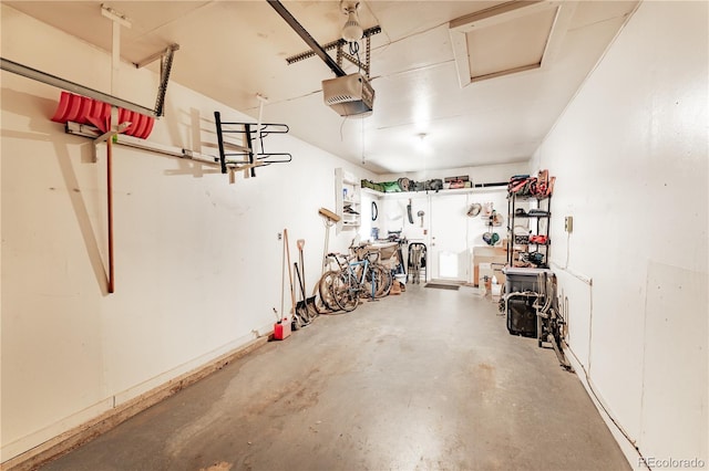 1528 N Chestnut St, Colorado Springs, CO 80907 - garage with a garage door opener